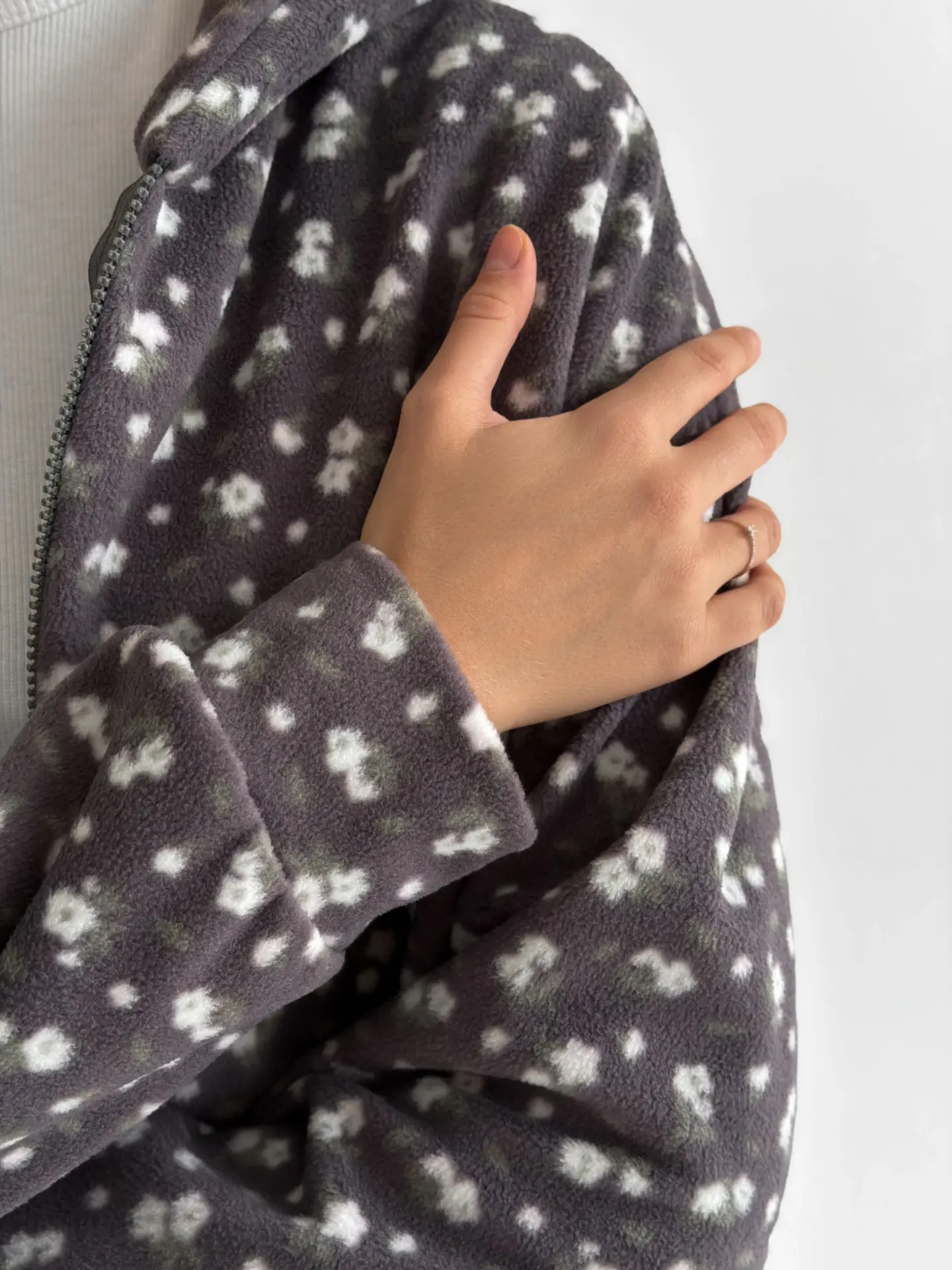 Floral Fleece Set / 2